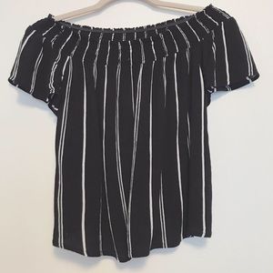 Brand new off-the-shoulder top